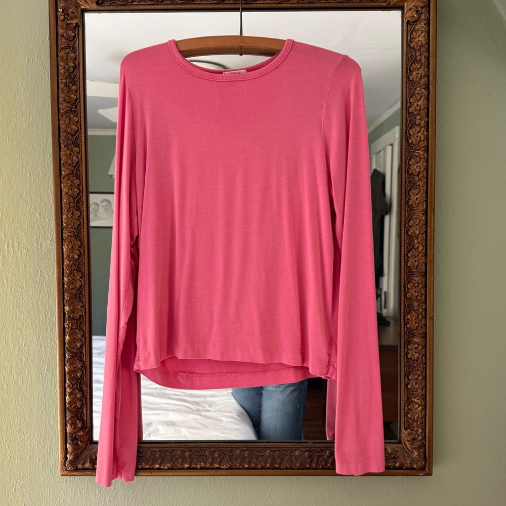 LAmade Pink Long Sleeve Crop XL nearly new